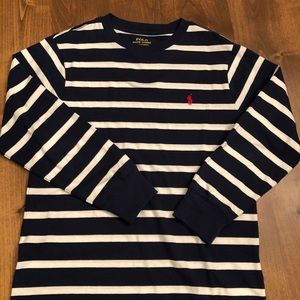 Cute Navy and White Stripes